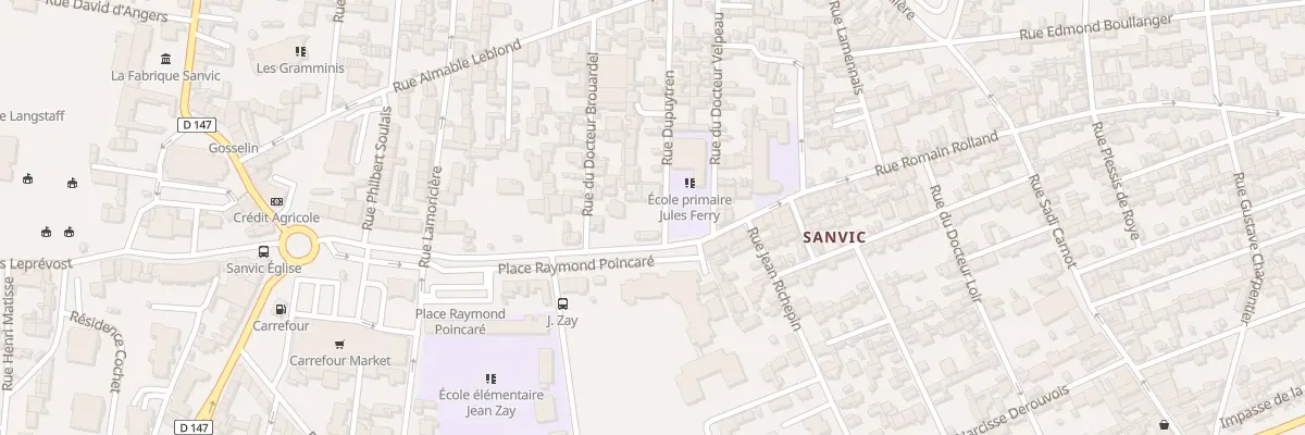 Plan du 43 Rue Romain Rolland au Havre
