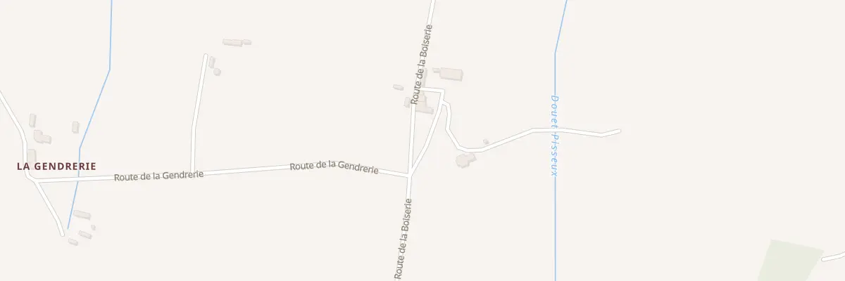 Plan du 736 Rte de la Boiserie à Castillon-en-Auge