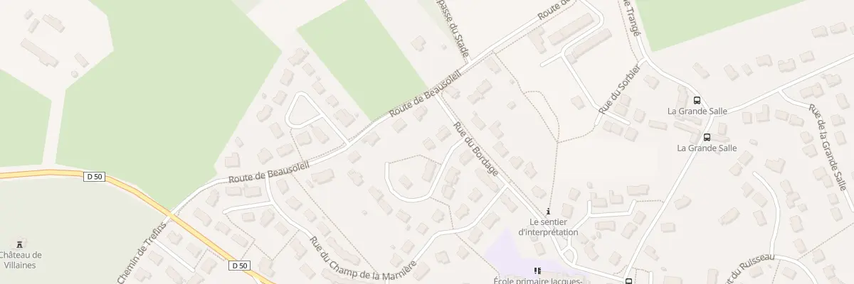 Plan du 13 Rue de l’Ormeau à Pruillé-le-Chétif