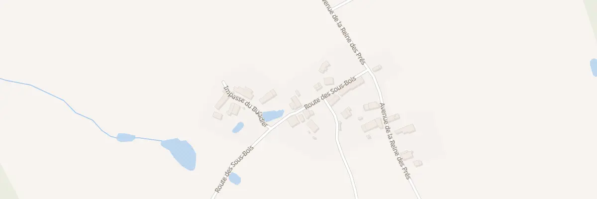 Plan du 127 Les Cores à Saint-Martin-de-Gurson