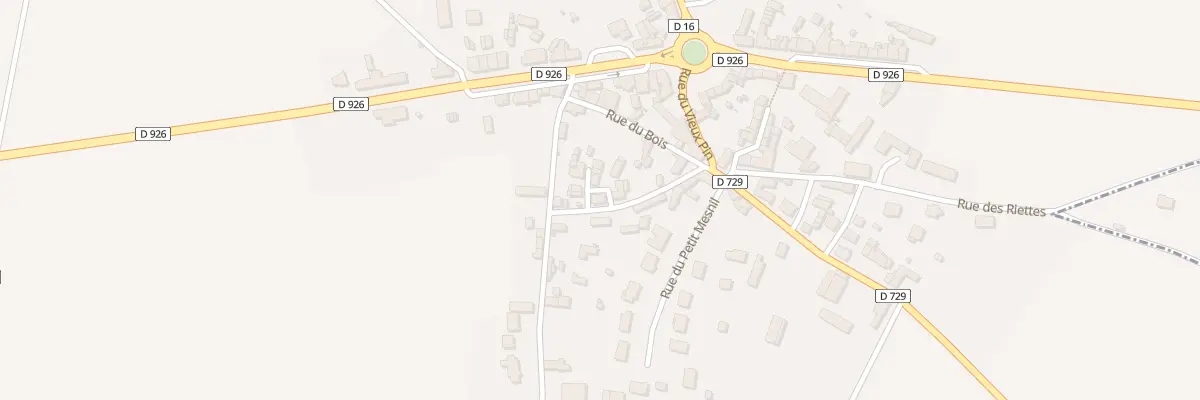 Plan du 12 Rue de la Cour aux Sages à Gouffern en Auge