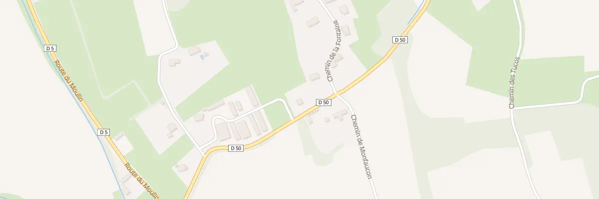 Plan du 5088 Che de Larcade à Sauveterre