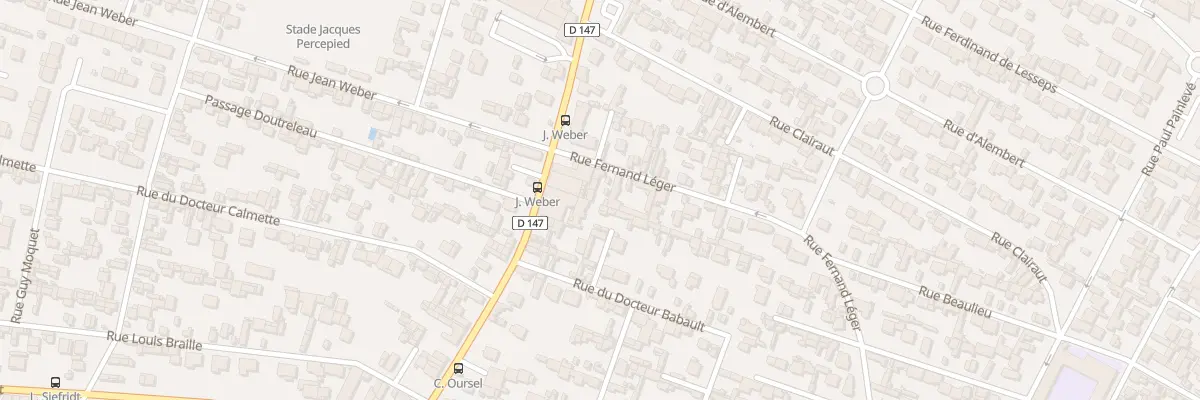 Plan du 8 Rue Fernand Léger au Havre