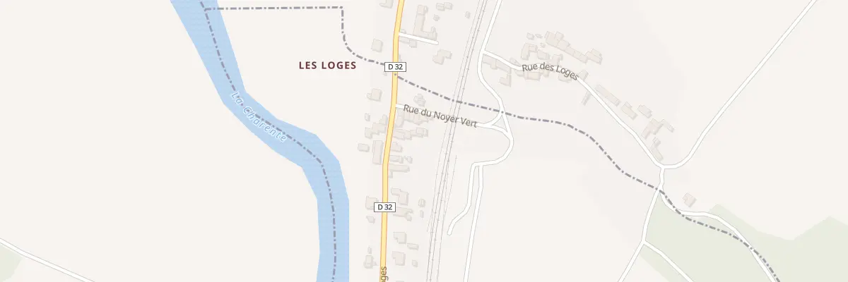 Plan du 6 Rue du Noyer Vert à Villognon