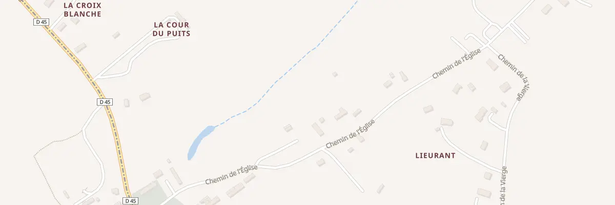 Plan du 9 Che de l’Église à Valsemé