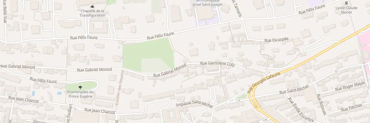 Plan du 31 Rue Germaine Coty au Havre