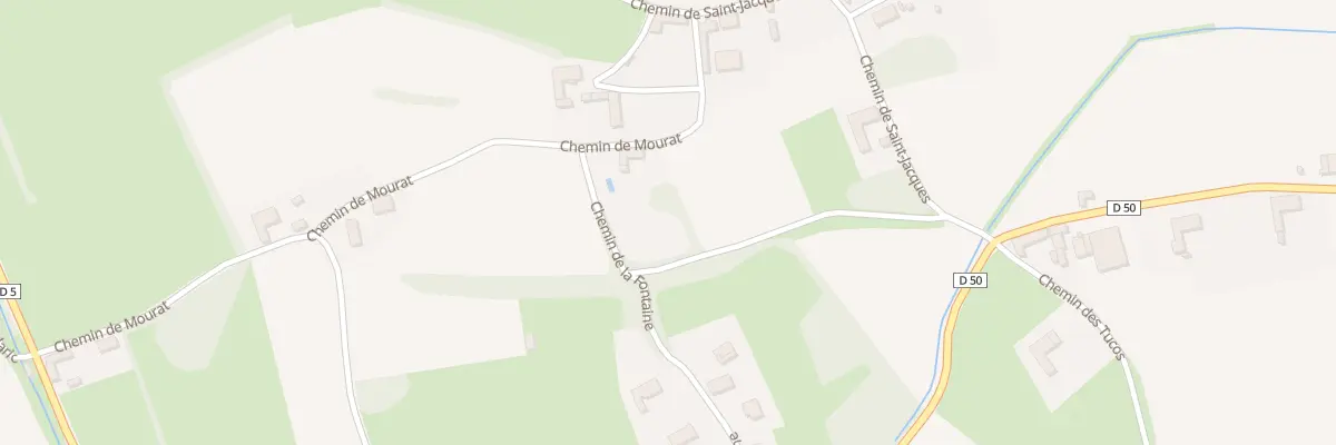 Plan du 5039 Che de Mourat à Sauveterre