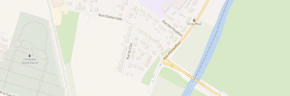 Plan du 2 Rue des Treilles à Alençon