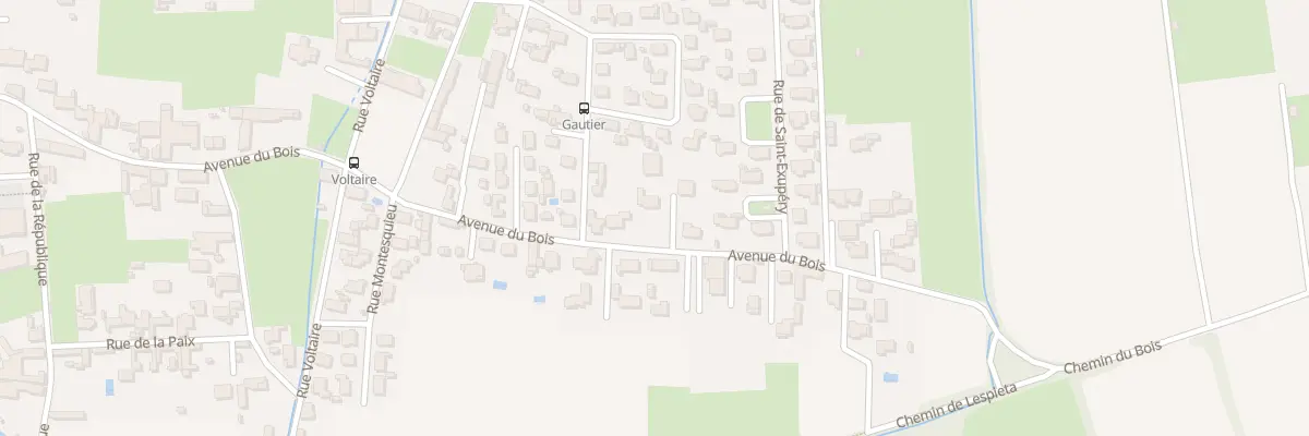 Plan du 49 Av du Bois à Aureilhan