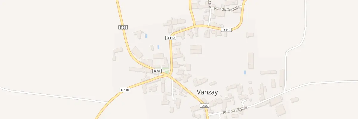 Plan du 4 Rue des Fontaines à Vanzay