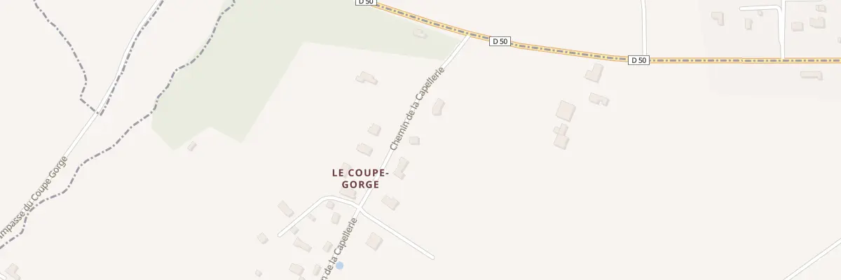 Plan du 58 Che de la Capellerie à La Houblonnière