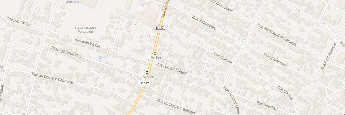 Plan du 7 Rue Fernand Léger au Havre