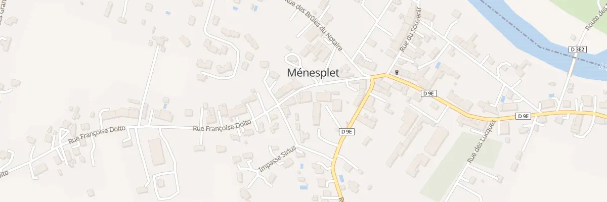 Plan du 7 Rue Françoise Dolto à Ménesplet