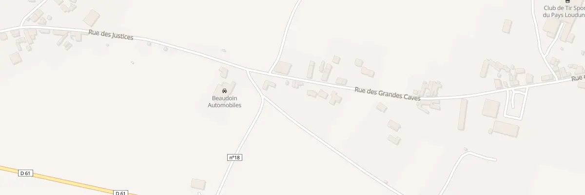 Plan du 4 Rue des Grandes Caves à Loudun