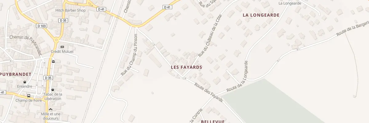 Plan du 14 Rue du Château de la Côte à La Couronne