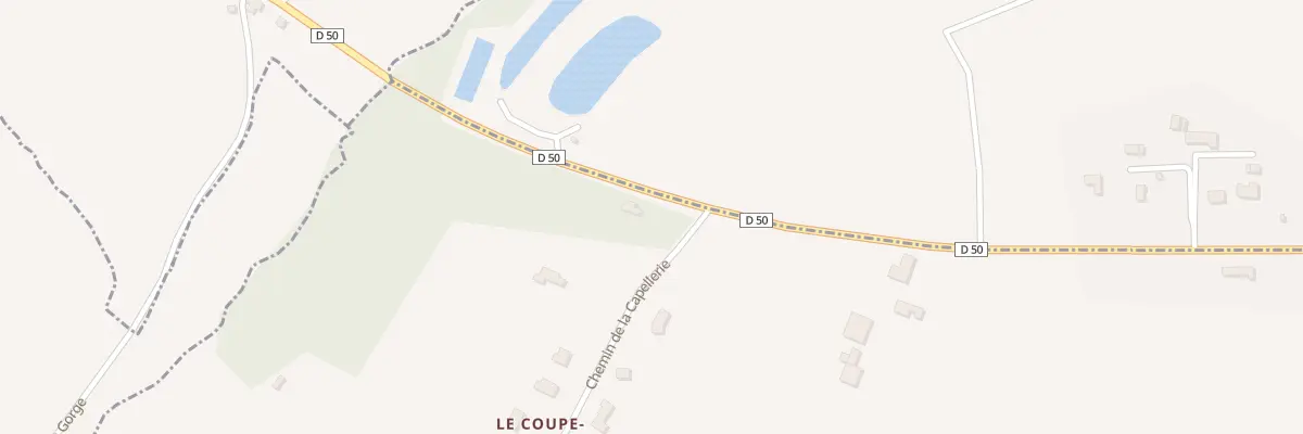 Plan du 5011 Coupe Gorge à La Houblonnière