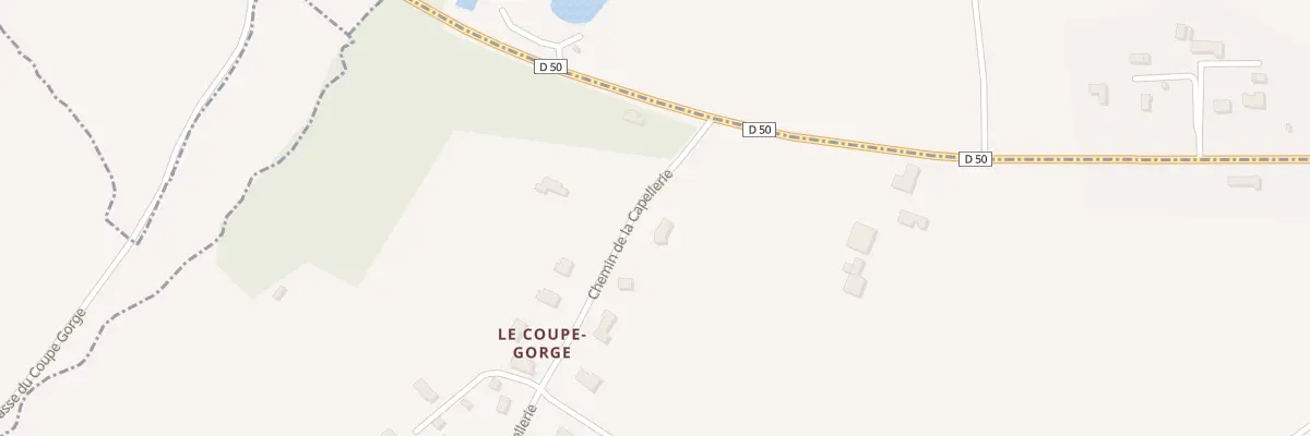 Plan du 60 Che de la Capellerie à La Houblonnière