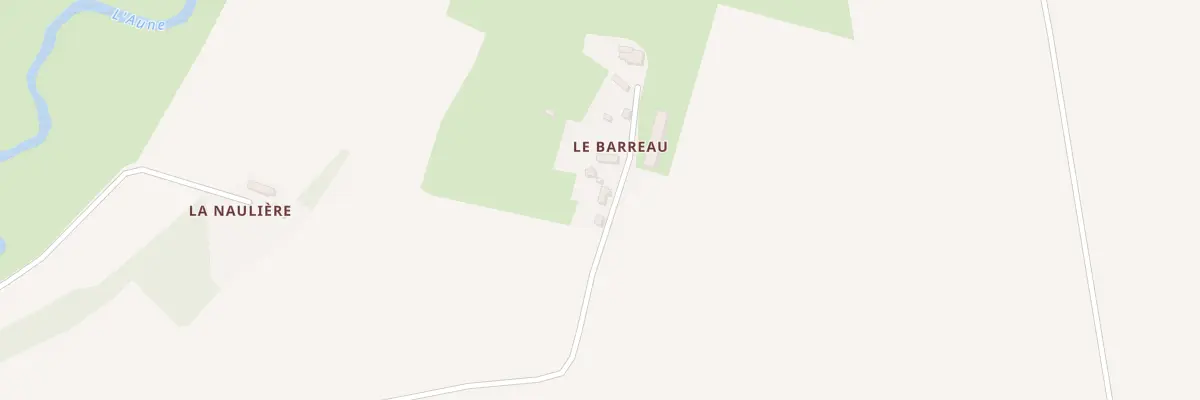 Plan du 1 Le Barreau à Luché-Pringé