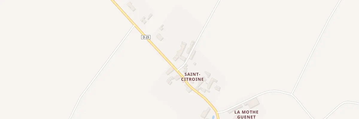Plan du 15 Rte de Saint-citroine à Vézières