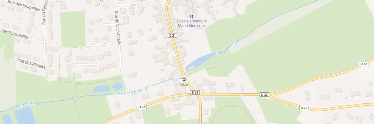 Plan du 27 Rue Principale à Oizé