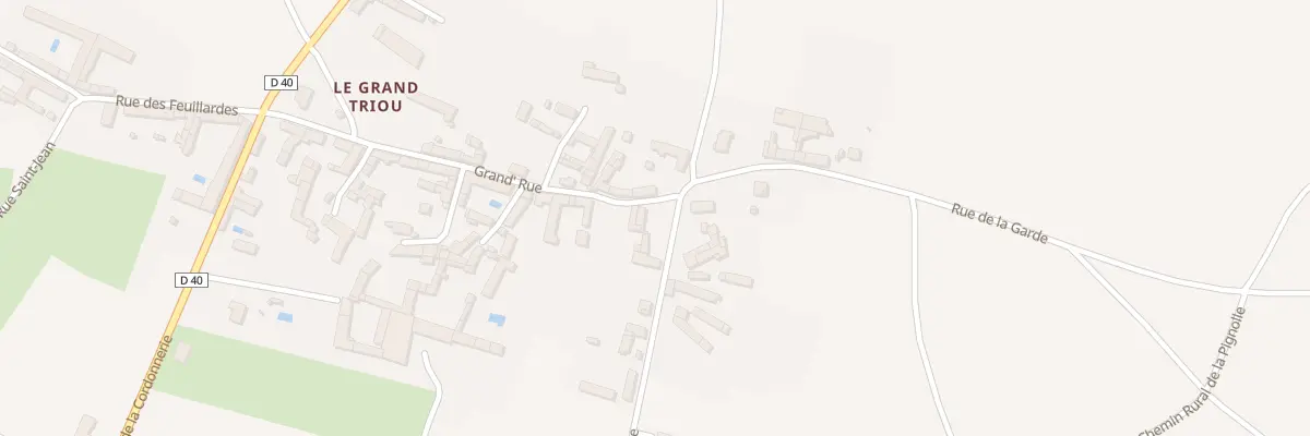 Plan du 2 Rue Bourbonnerie à Angliers