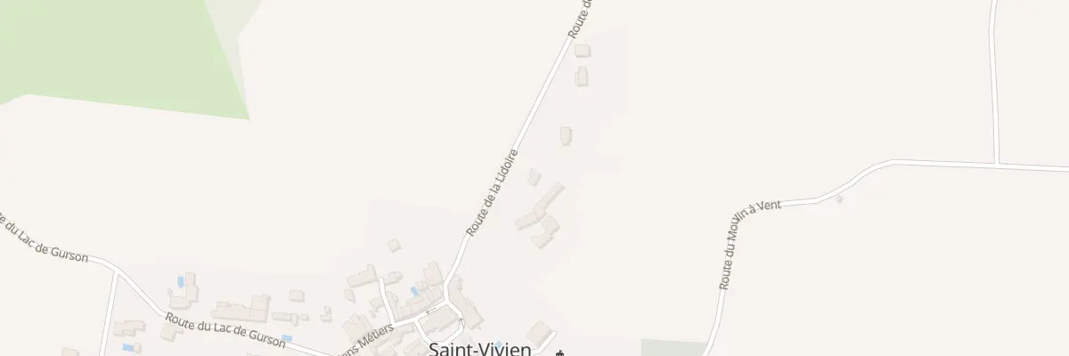 Plan du 15A Le Bourg à Saint-Vivien