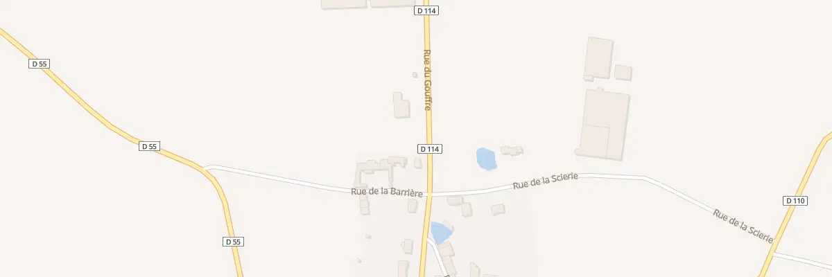 Plan du 9 Rue du Gouffre à Vanzay