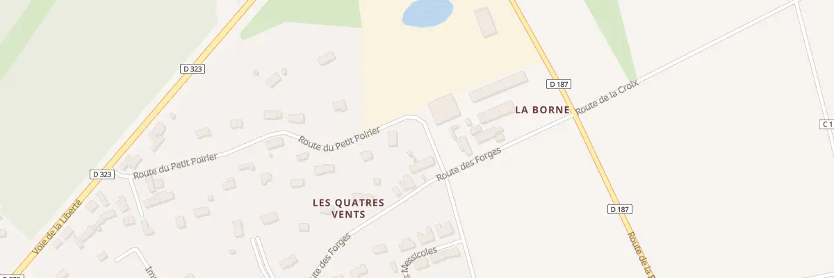 Plan du 2 Rte des Forges à Parigné-le-Pôlin