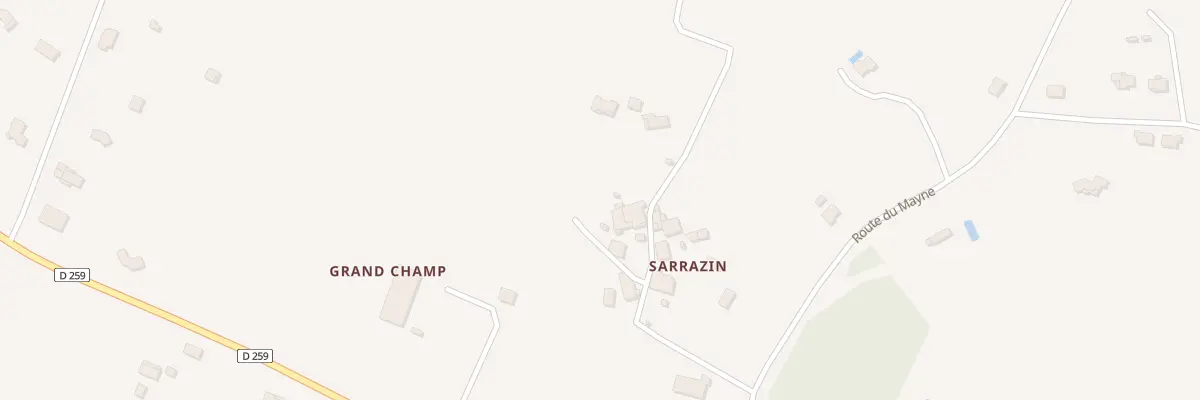 Plan du 177 Chem de Sarrazin à Lagupie