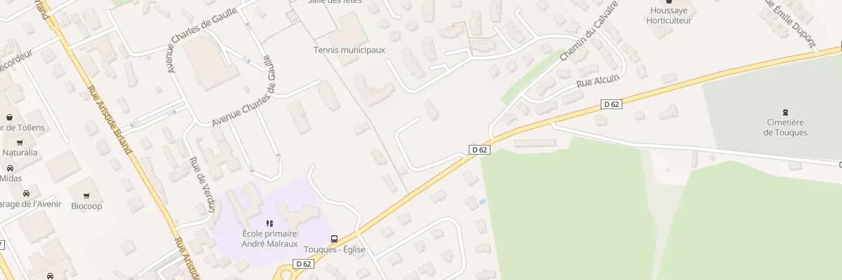 Plan du 5333 Rte de Honfleur à Touques