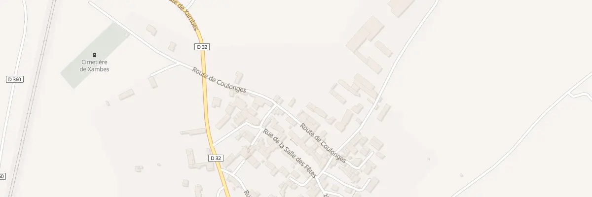 Plan du 5046 Le Bourg à Xambes