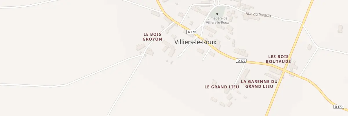 Plan du 5049 Le Bourg à Villiers-le-Roux