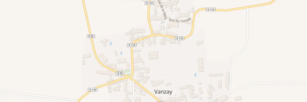Plan du 10 Rue des Fontaines à Vanzay