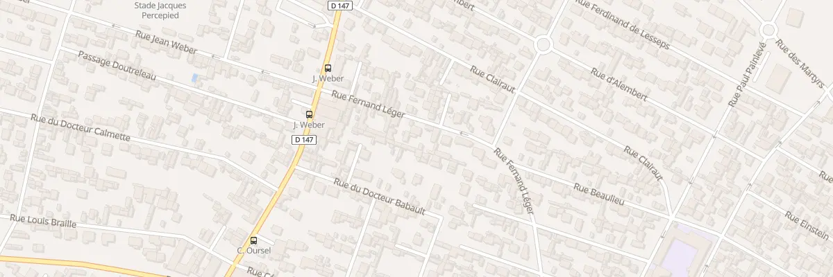 Plan du 18 Rue Fernand Léger au Havre