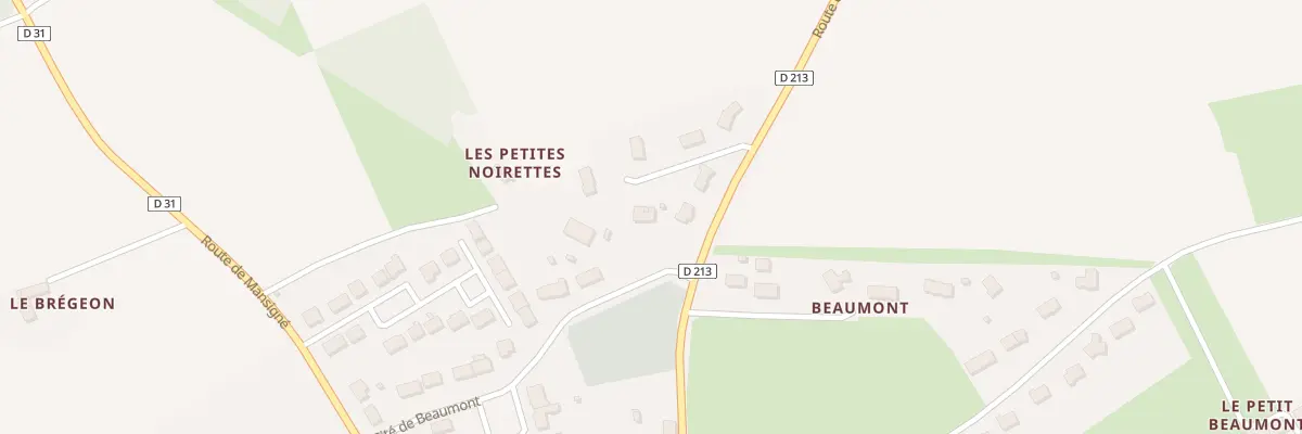 Plan du 5183 Beaumont à Oizé