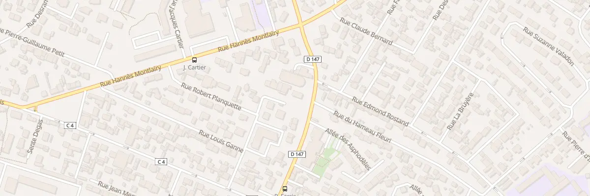 Plan du 249 Rue Irène Joliot-Curie au Havre