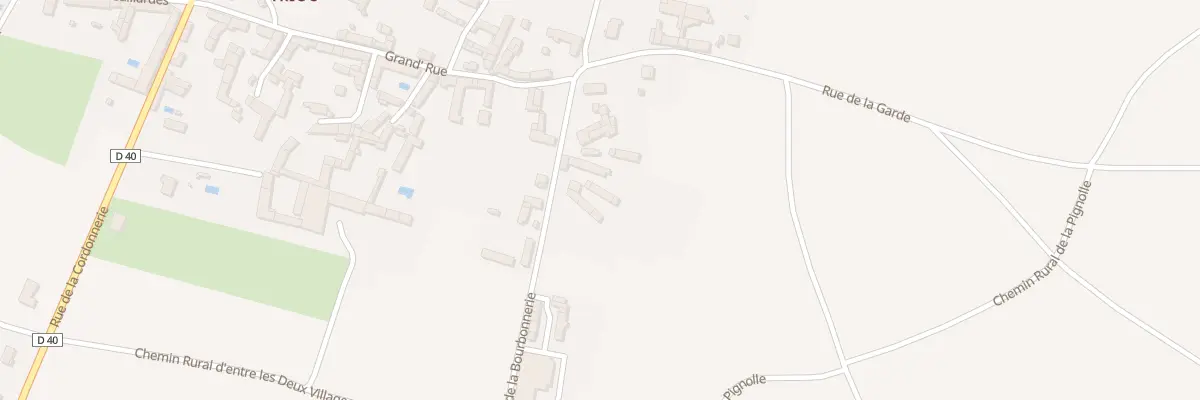 Plan du 5 Rue Bourbonnerie à Angliers