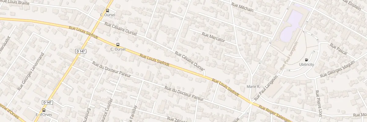 Plan du 50 Rue Césaire Oursel au Havre