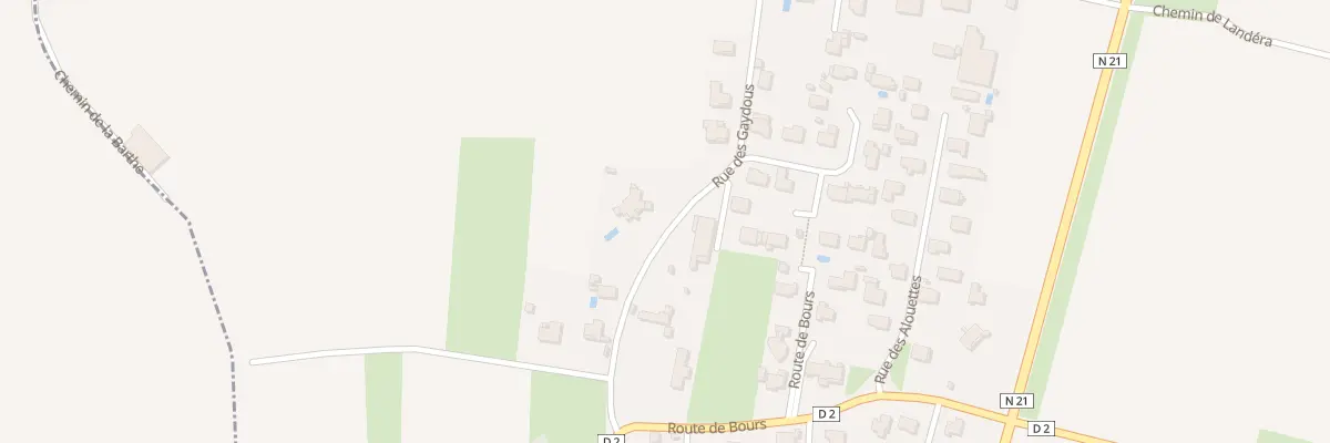 Plan du 16 Rue des Gaydous à Orleix