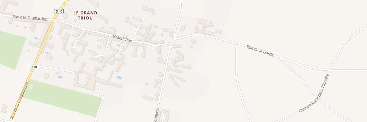 Plan du 3 Rue Bourbonnerie à Angliers