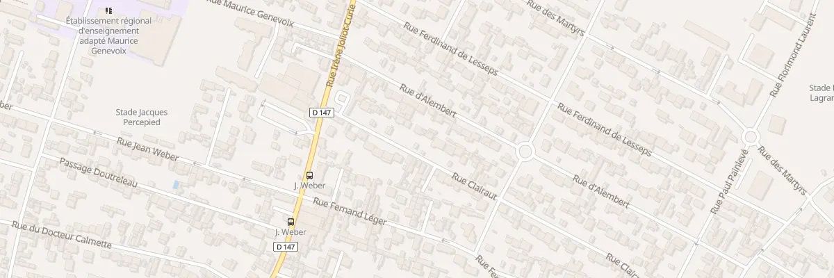 Plan du 19 Rue Clairaut au Havre