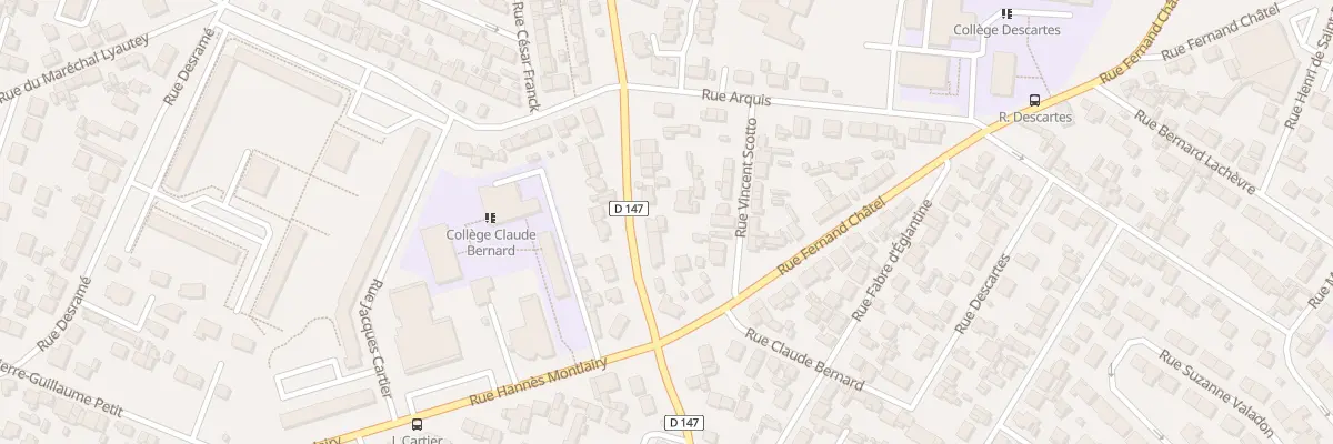 Plan du 270 Rue Irène Joliot-Curie au Havre