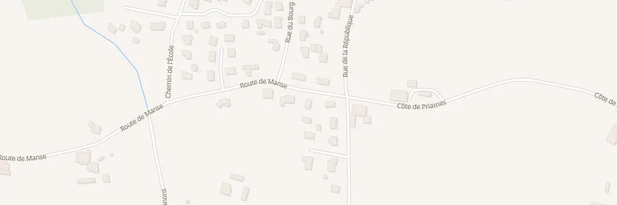 Plan du 9654 La Melee à Montpouillan