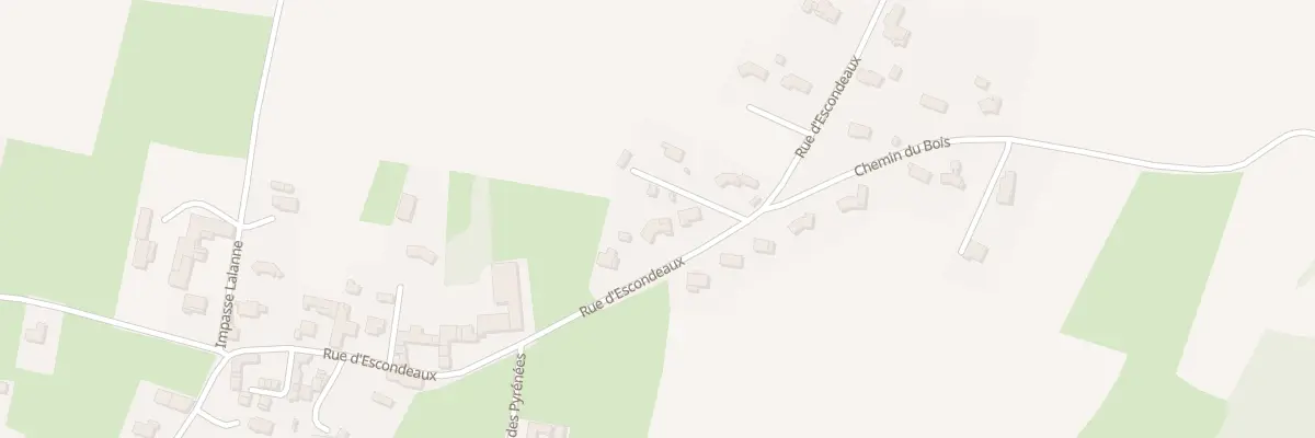 Plan du 31 Rue d’Escondeaux à Tostat