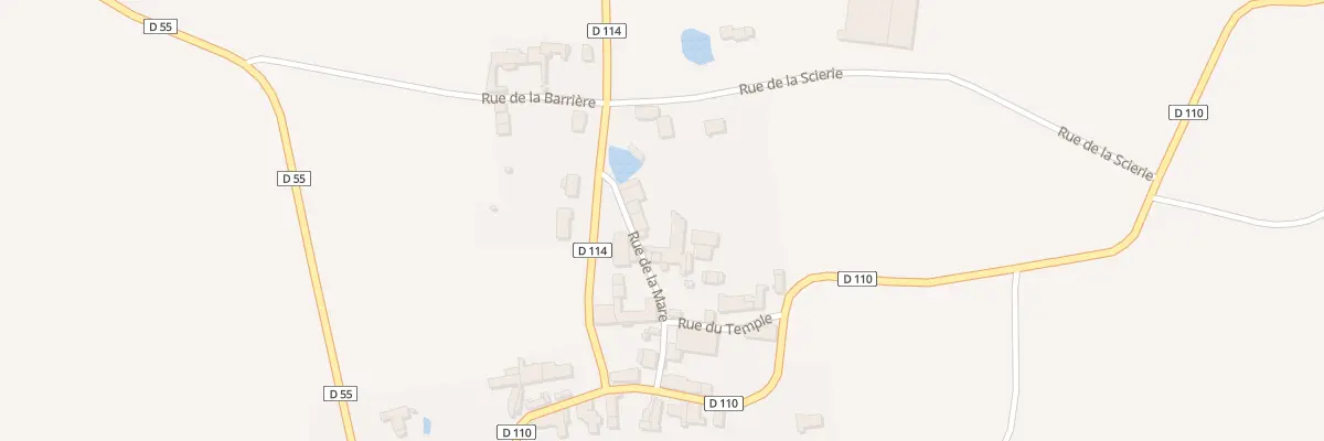 Plan du 8 Rue de la Mare à Vanzay