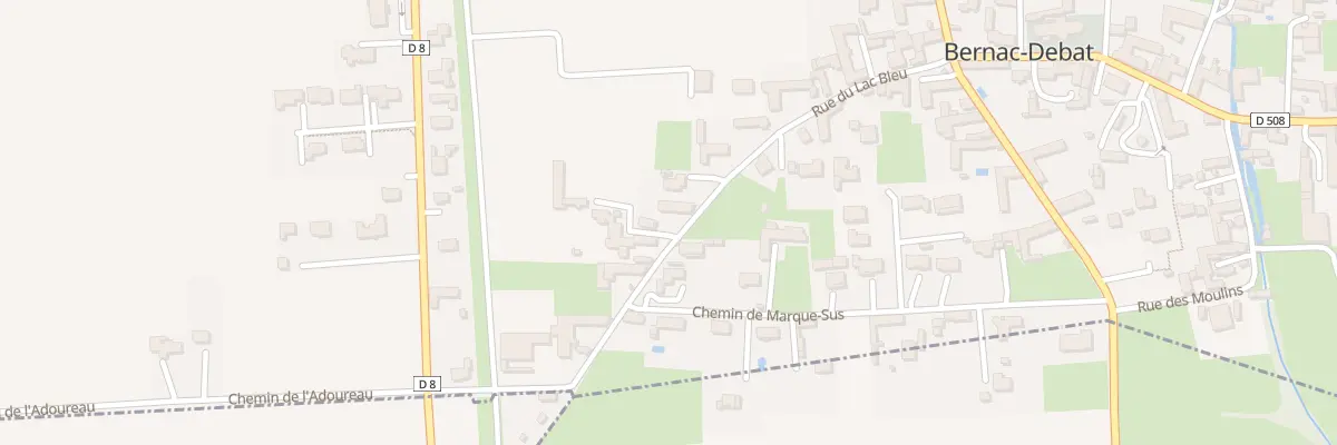 Plan du 30 Rue du Lac Bleu à Bernac-Debat
