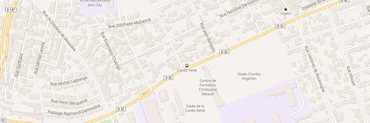 Plan du 81 Rue de la Cavée Verte au Havre