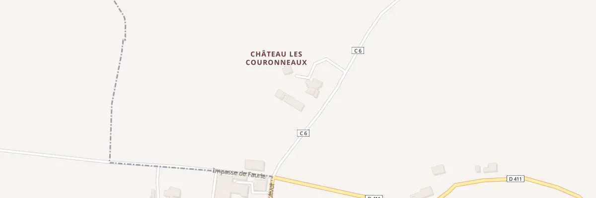 Plan du 12 Couronneaux à Sainte-Colombe-de-Duras