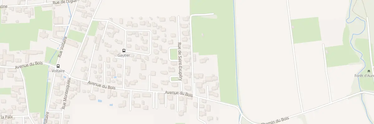 Plan du 10 Rue de St Exupery à Aureilhan