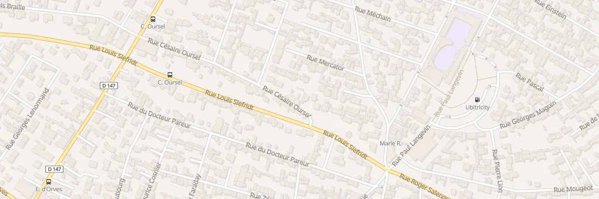 Plan du 45 Rue Césaire Oursel au Havre